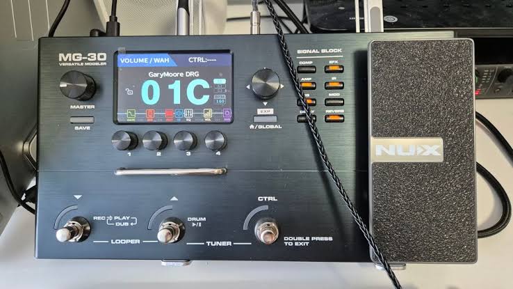 NUX MG-30 Guitar Multi-Effects Processor – Premium Tone, Endless Creativity